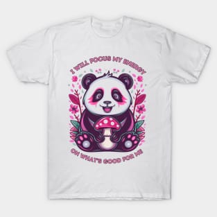 Positive Panda, Energy Focus T-Shirt